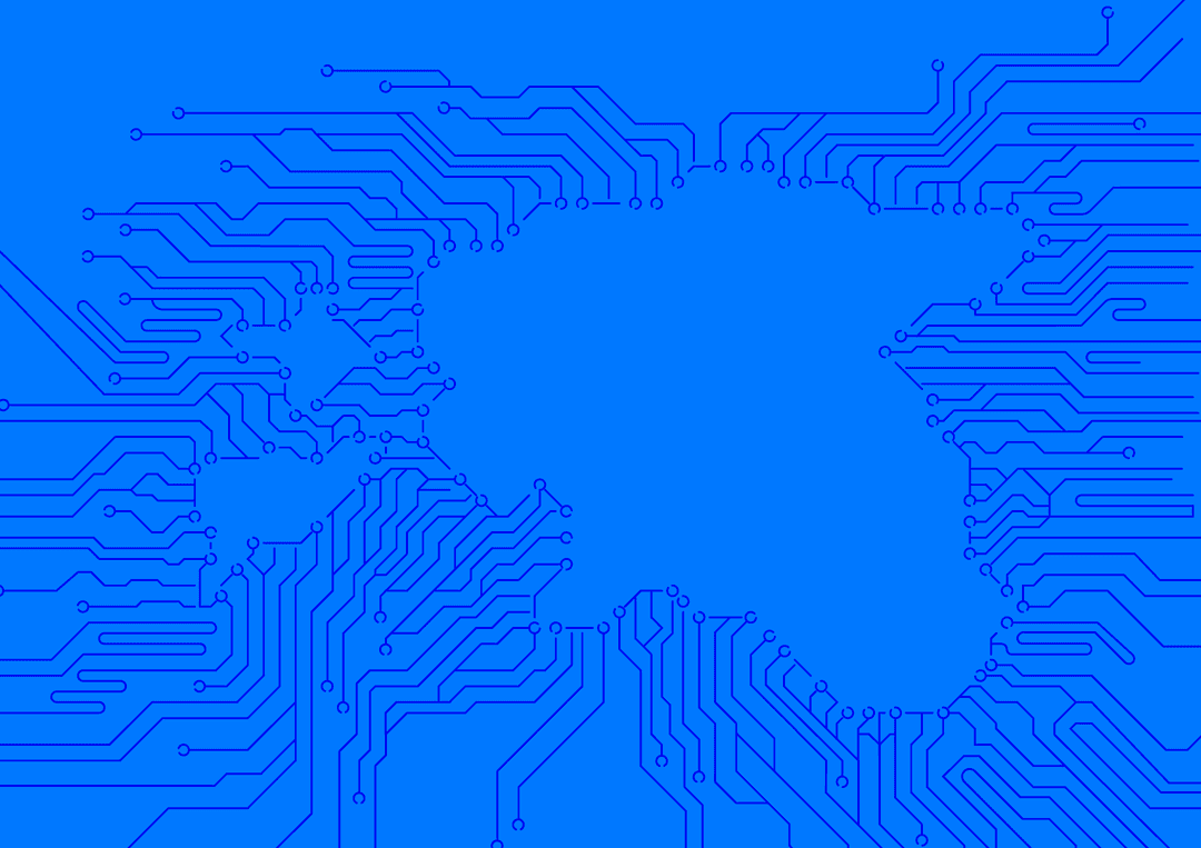 blue connections running out of the map of estonia