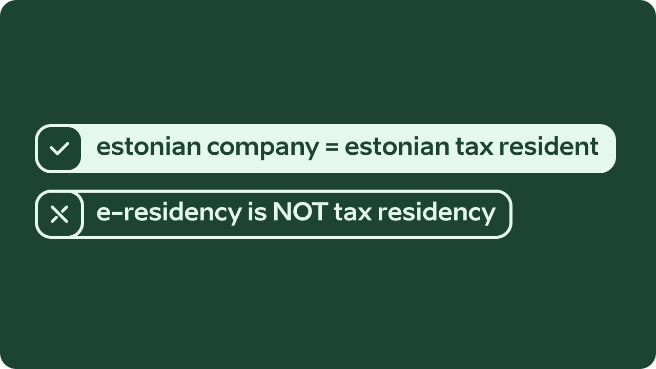 Illustration about e-residency taxes