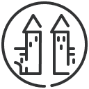 Tallinn Old Town icon