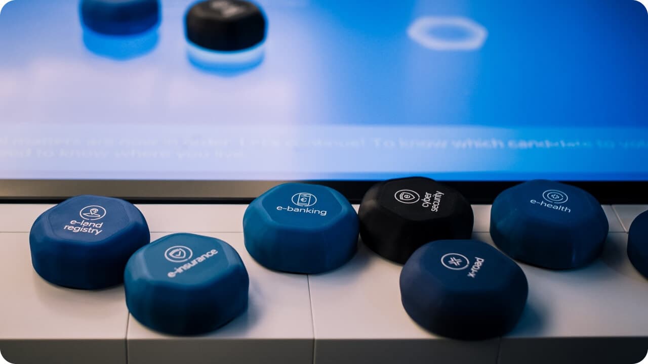 Estonian e-services presentation at e-Estonia briefing center