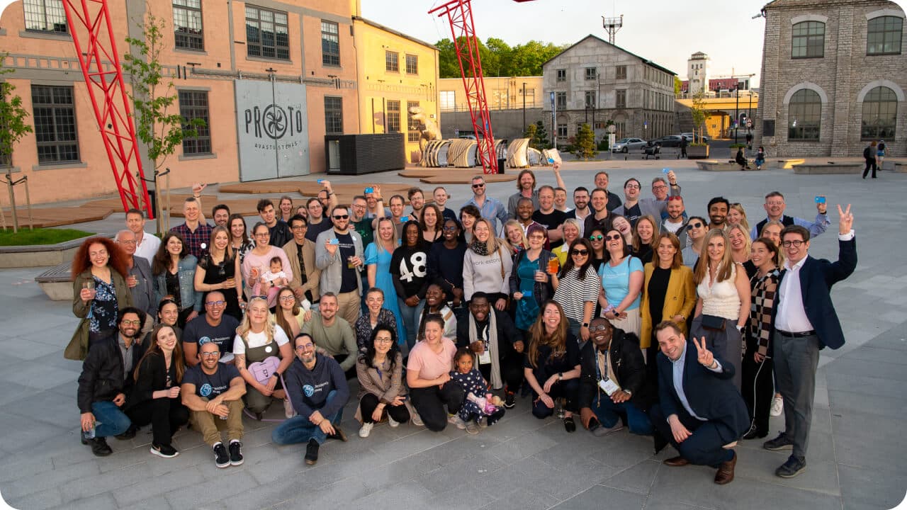 e-Residency community event group picture