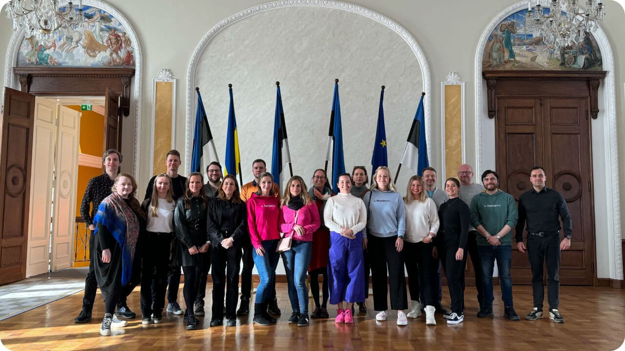 e-Residency team group photo