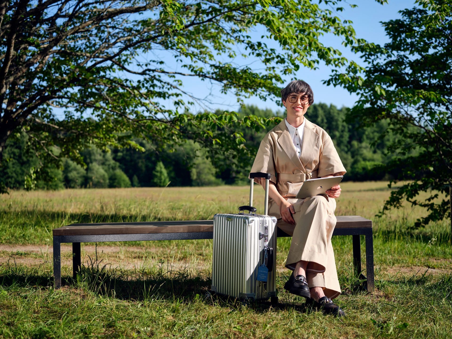 Woman in nature