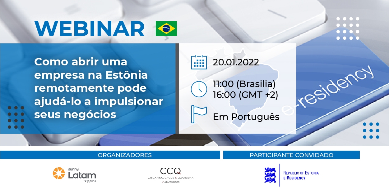 Webinar: e-Residency and company registration in Estonia - e-Residency - E-Residency Estonia Digital Company Registration Process