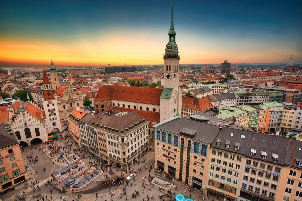 German e-residents can live in Munich and run their Estonian company remotely thanks to e-Residency.