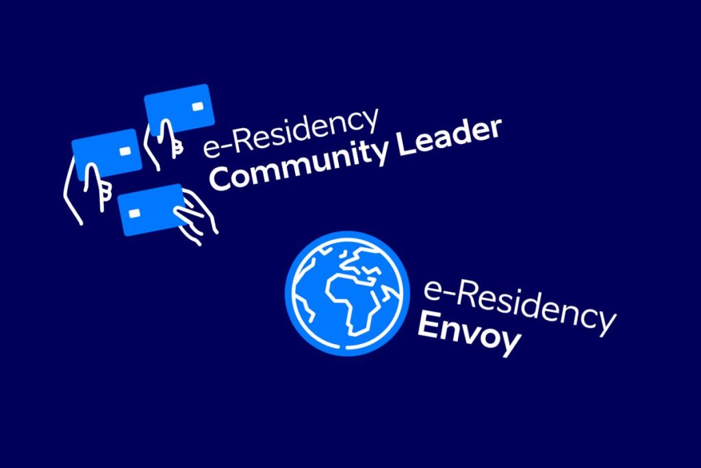The e-Residency Spokespeople initiative recognises two designations: Envoys and Community Leaders