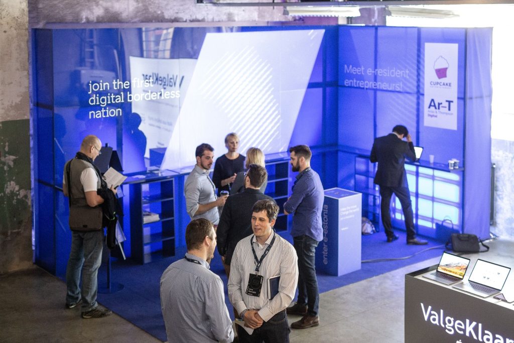 e-Residency booth at Latitude59