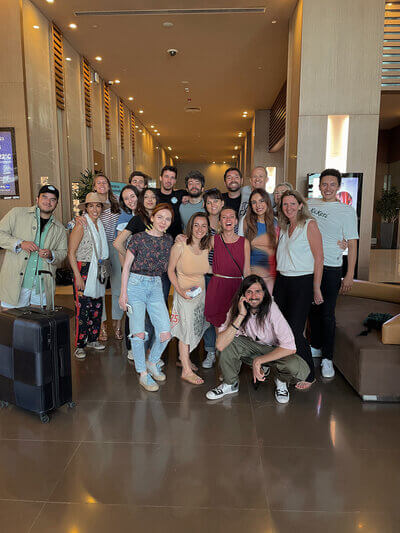 Attendees of Vivel's event on remote collaboration and borderless business in Turkey