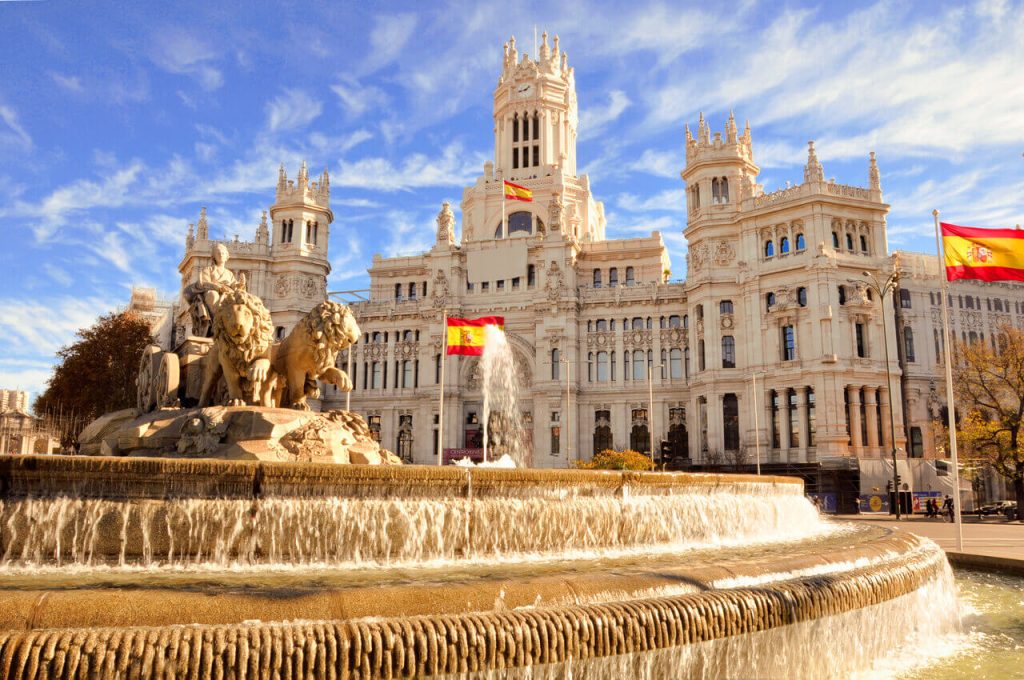 Madrid Cibeles fountain