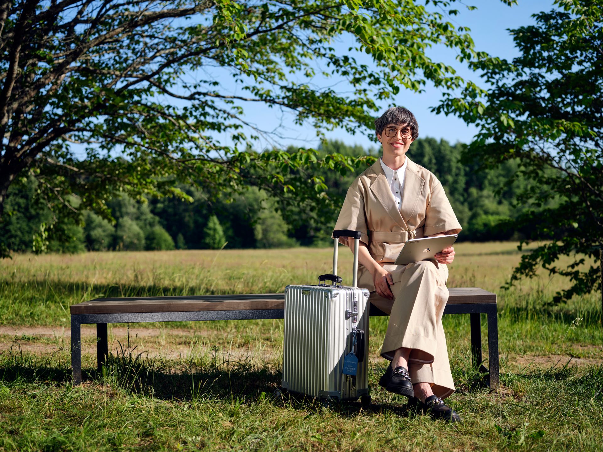 Woman in nature