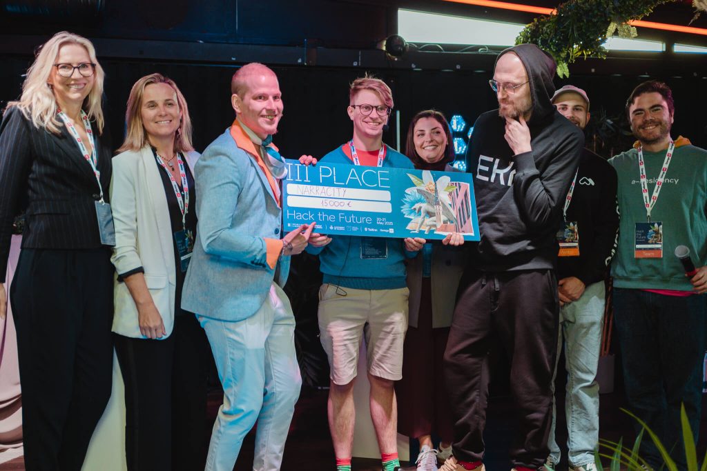 Narracity won third place in the Hack the Future