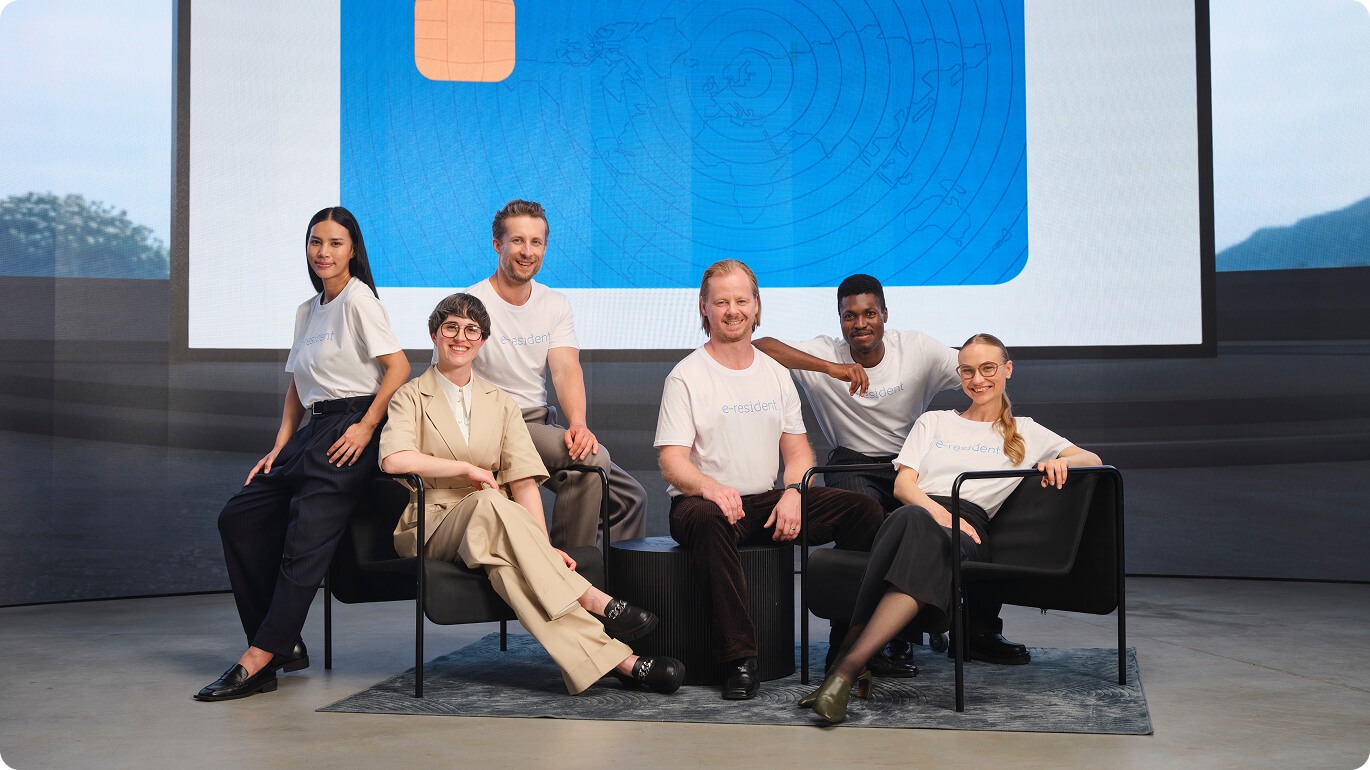 The e-Residency team representing Estonia’s digital-first approach to global entrepreneurship—empowering founders worldwide to start and manage businesses 100% online.