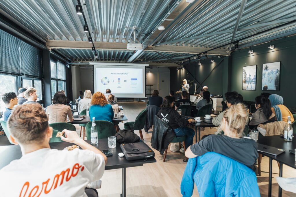 Silva Hunt people working