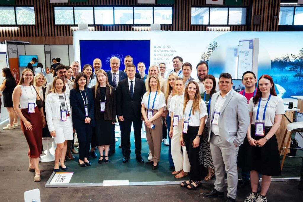 Estonian representatives at VivaTech 2026, Paris